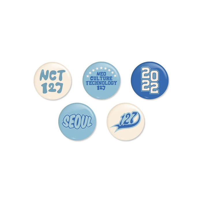 NCT 127 Duffle Bag Neo Culture MD Collection duffle bag button pins photocards - main image