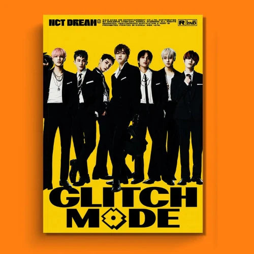 NCT DREAM Glitch Mode 2nd Album Photobook Scratch Ver.