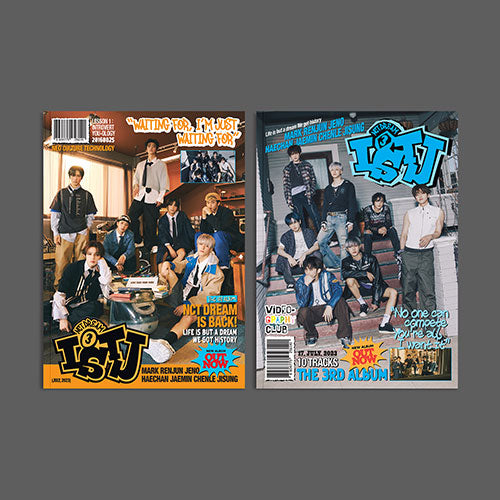 NCT DREAM ISTJ 3rd Album - Photobook version 2 variations main image