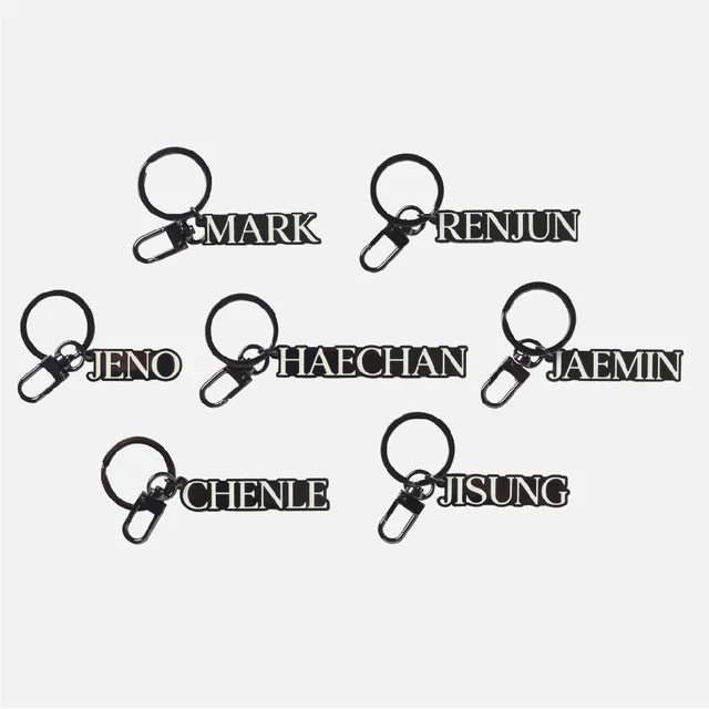 NCT DREAM Night Glow Name Key Ring NCT DREAM TOUR THE DREAM SHOW 2 In YOUR DREAM - main image