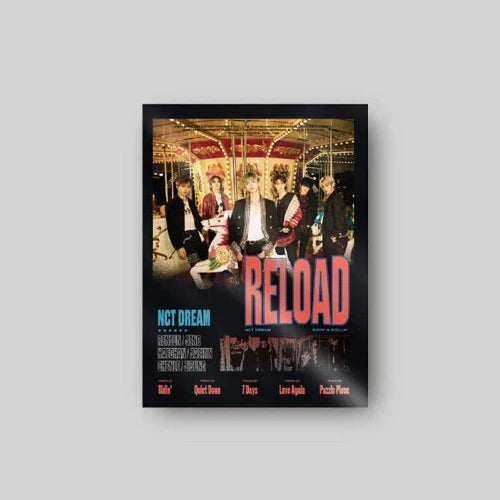 NCT DREAM Reload 4th Mini Album Photobook Ridin' Ver.