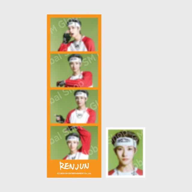 NCT DREAM POP UP 4 CUT PHOTO SET DREAM Agit Lets get down - RENJUN Version - main image