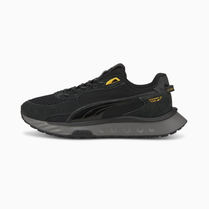 Puma Neymar Jr. Wild Rider Black Sneakers - Puma Black-CASTLERO CK - Image 1