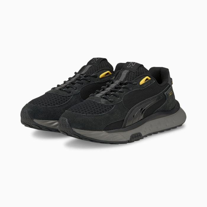 Puma Neymar Jr. Wild Rider Black Sneakers - Puma Black-CASTLERO CK - Image 2