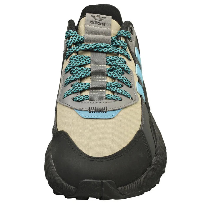 adidas Nite Jogger Winterized Mens Fashion Sneakers in Black Grey - image 3
