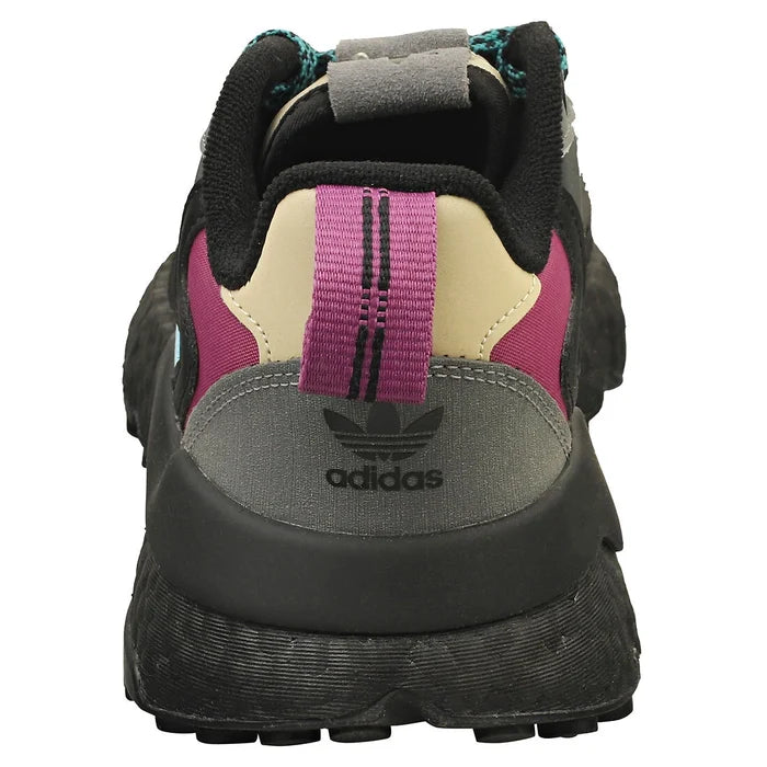adidas Nite Jogger Winterized Mens Fashion Sneakers in Black Grey - image 4