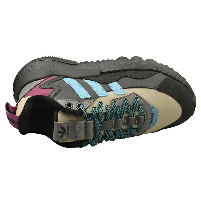 adidas Nite Jogger Winterized Mens Fashion Sneakers in Black Grey - image 7