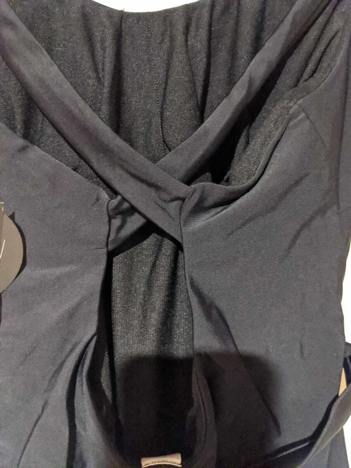 No Boundaries 1 PC Removable Cups Black Swimsuit w/Buckle