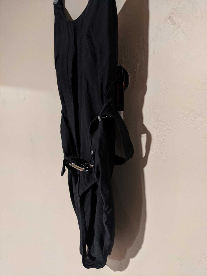 No Boundaries 1 PC Removable Cups Black Swimsuit w/Buckle