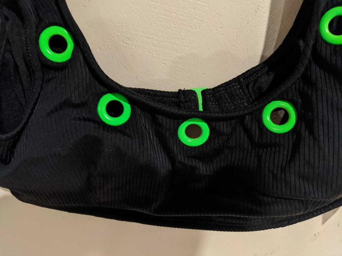 No Boundaries Fashion Top Black / Green (7/9)