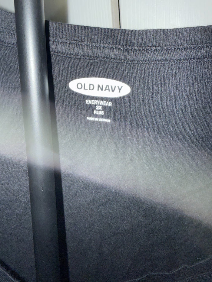 Old Navy Everywear Sleeveless Shirt/Blouse Black