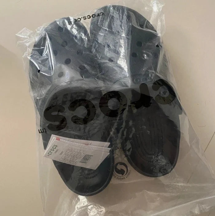 Original Crocs Classic Clog - Black - Women W9 / Men M7 - Brand New - image 2