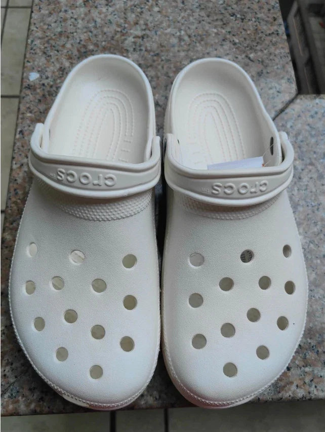 Original Crocs Classic Clog - Bone White - Women W10 / Men M8- Brand New - image 1
