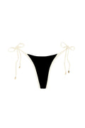 Palma Thong - Black/Ivory