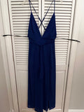 Papaya Jumpsuit in Cobalt Blue Size Small Elegant and Light