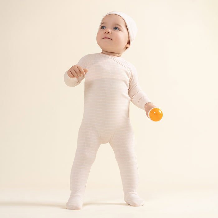 PASTEL STRIPE FOOTIE