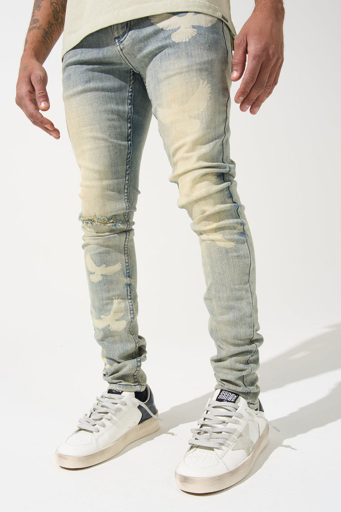 "PEACE" Jeans