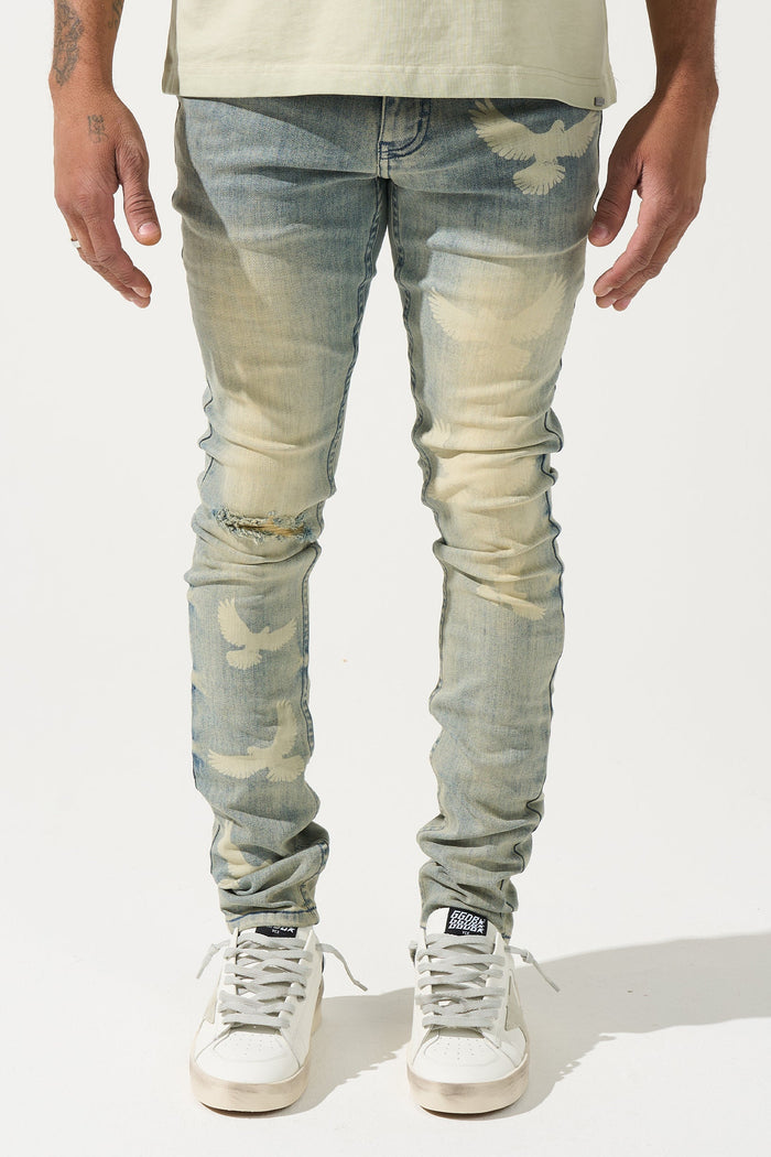 "PEACE" Jeans