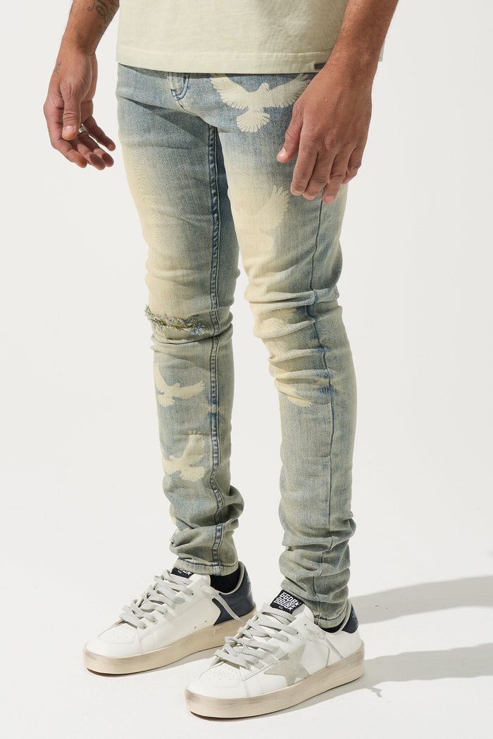 "PEACE" Jeans
