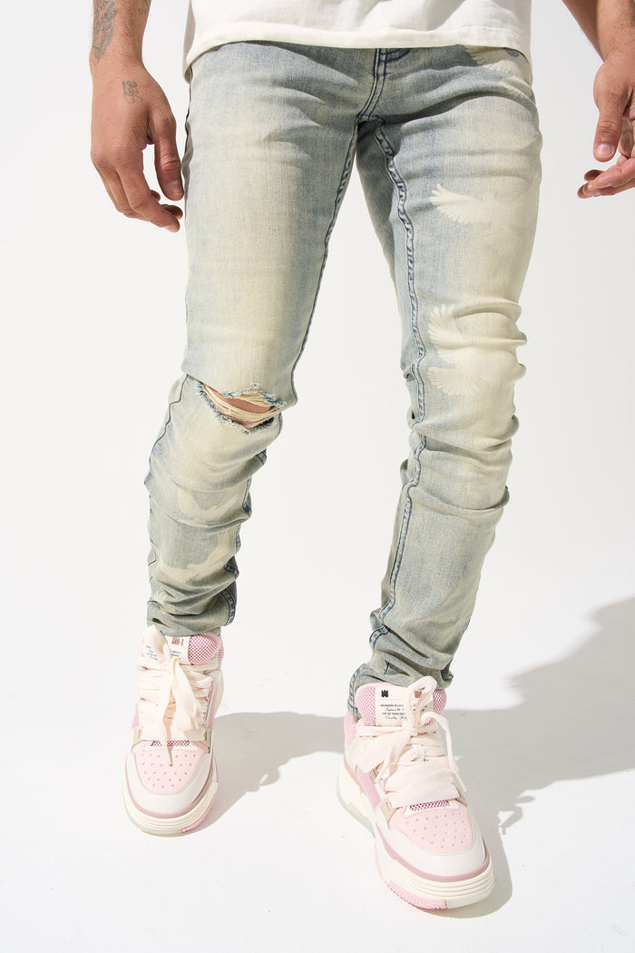 "PEACE" Jeans