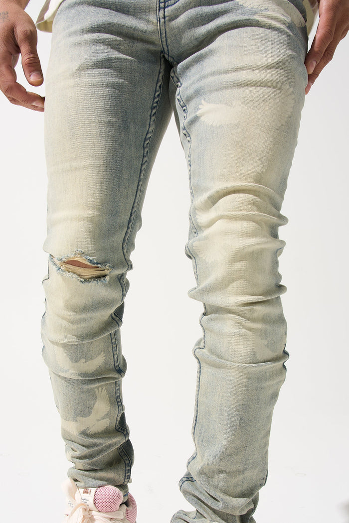 "PEACE" Jeans