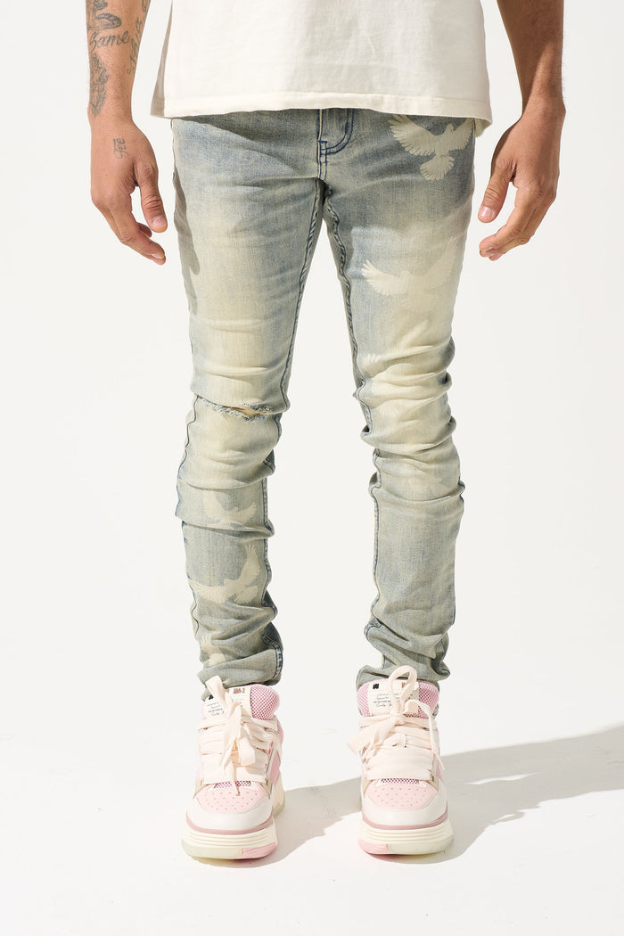 "PEACE" Jeans