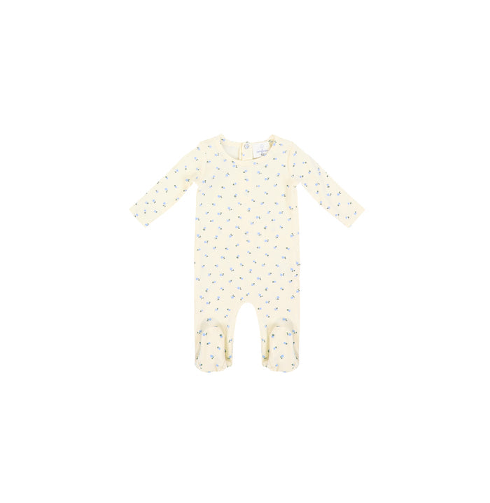 PETITE FLORAL FOOTIE
