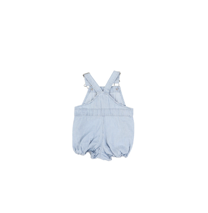 PINSTRIPED OVERALLS