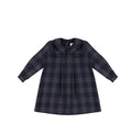 PLAID COLLAR DRESS