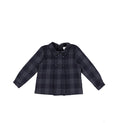 PLAID COLLAR SHIRT