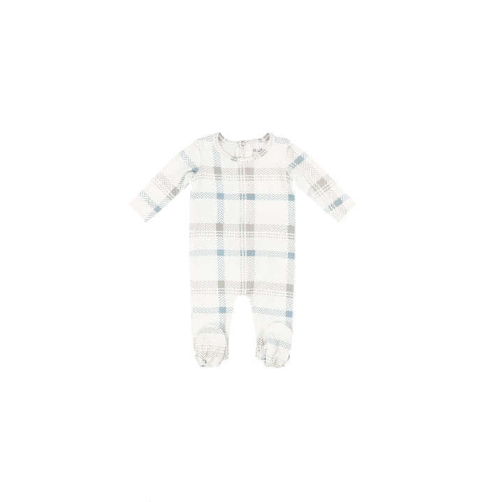 PLAID FOOTIE
