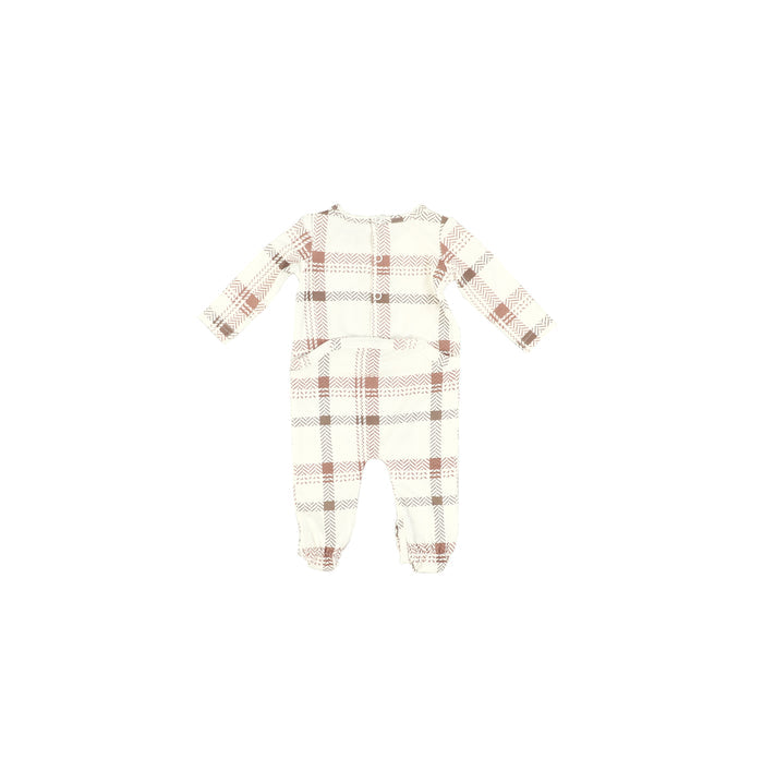 PLAID FOOTIE