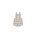 PLAID OVERALLS