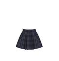 PLAID PLEATED SKIRT