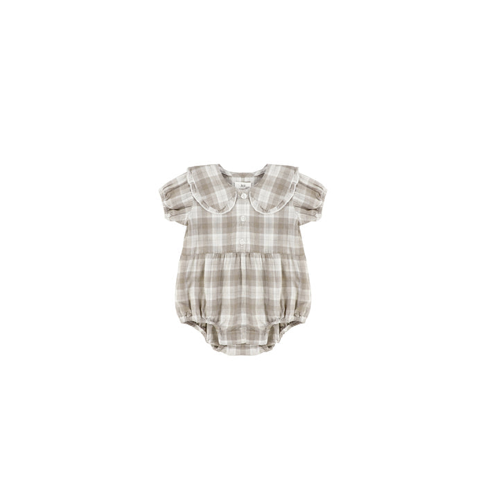 PLAID ROMPER