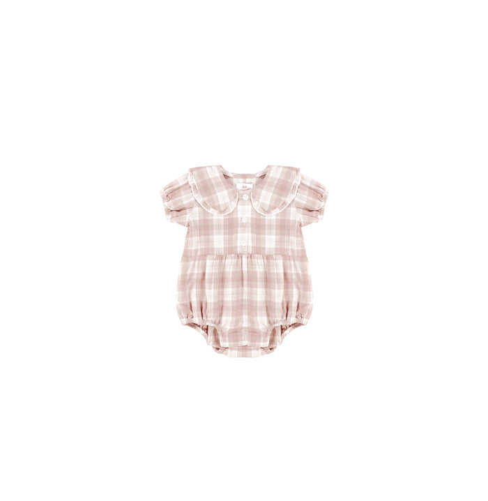PLAID ROMPER