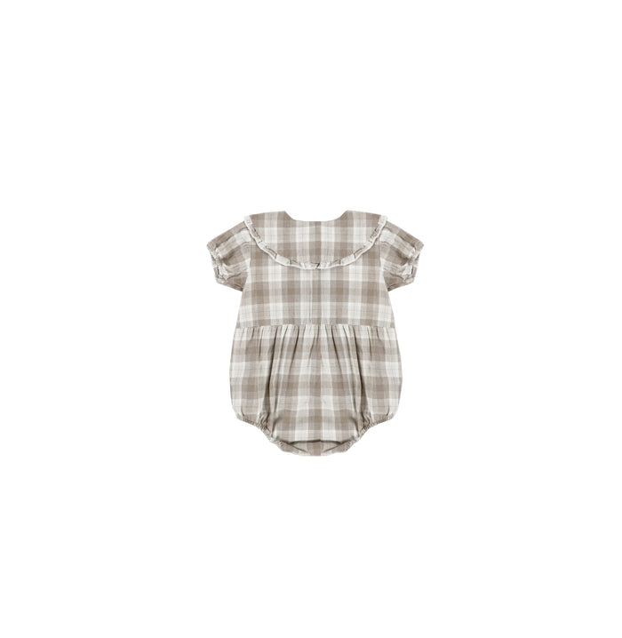 PLAID ROMPER