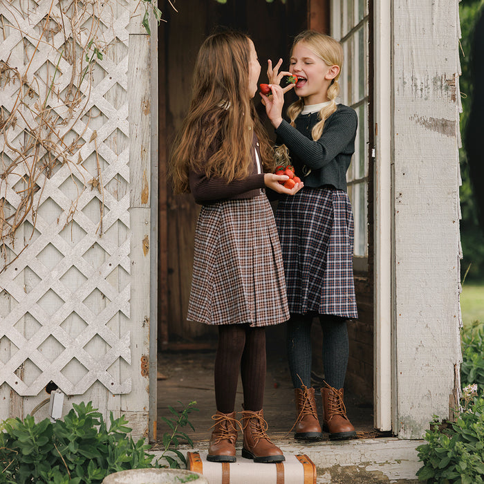 PLAID SKIRT