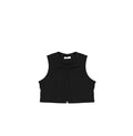 PLEATED VEST