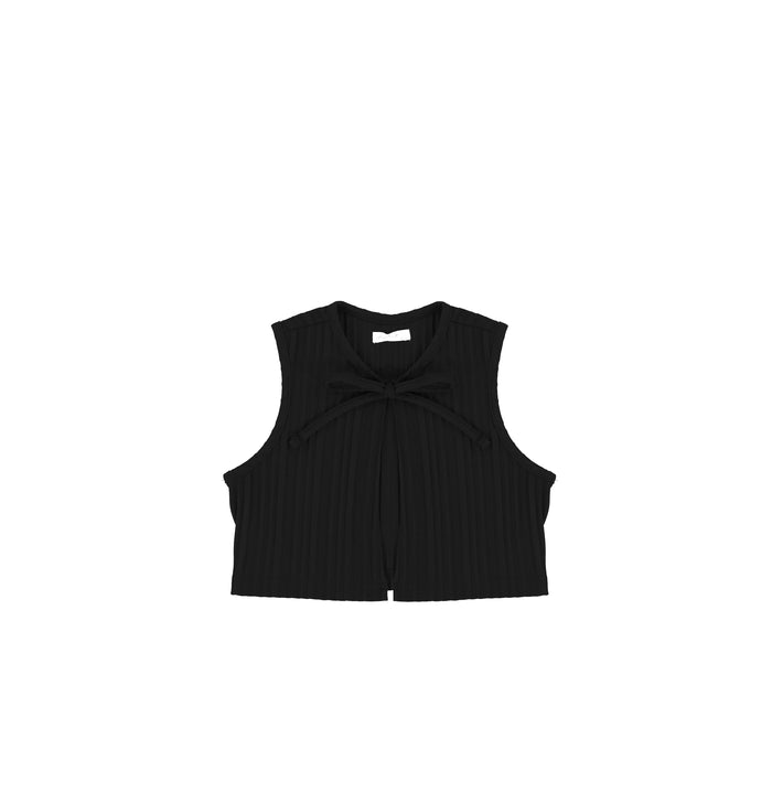 PLEATED VEST