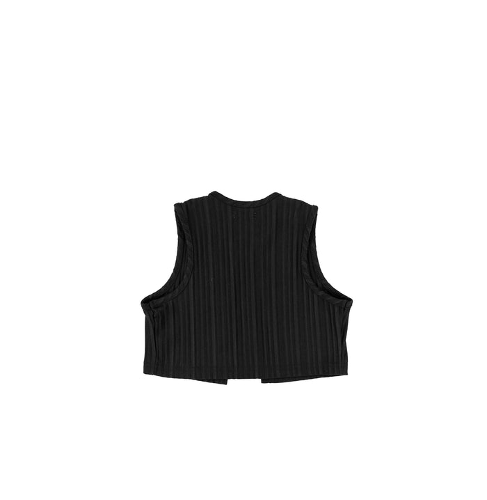 PLEATED VEST