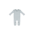 POINTELLE COLLAR FOOTIE