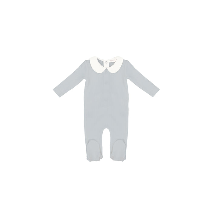 POINTELLE COLLAR FOOTIE