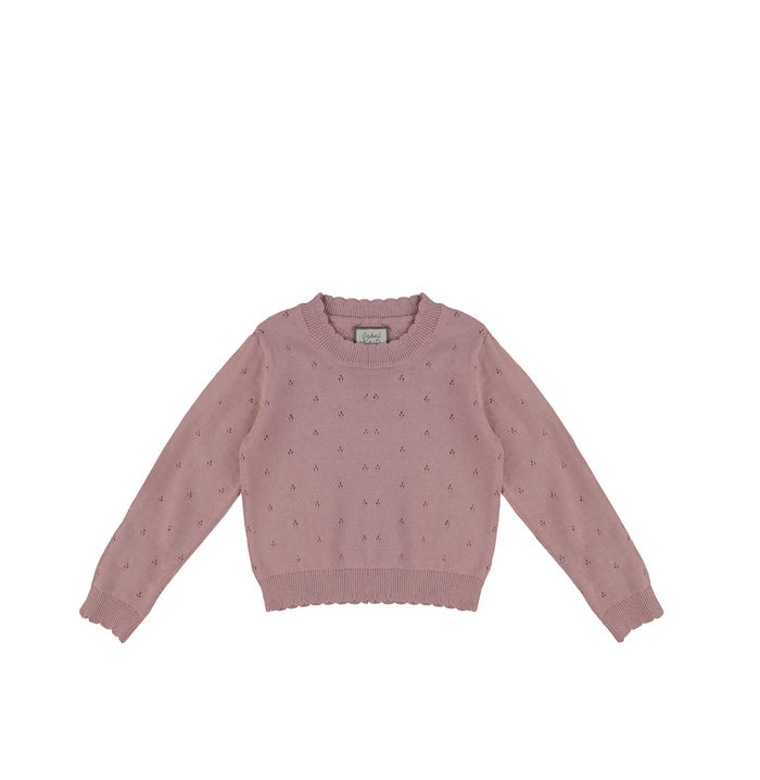 POINTELLE SWEATER