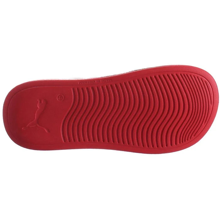 Puma Popcat Tokyo Mens White/Red Sliders - image 5