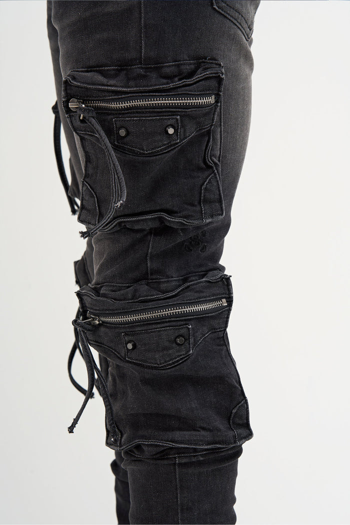 "POPPY" Cargo Jeans
