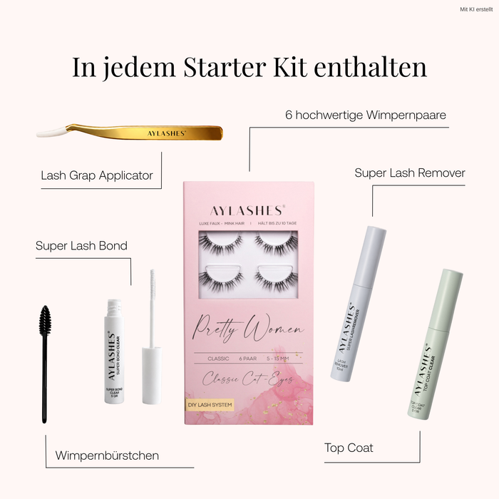 PRETTY WOMEN STARTER KIT (5mm-15mm)