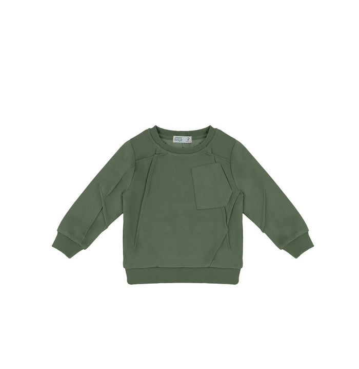 RAISED SEAM SWEATSHIRT