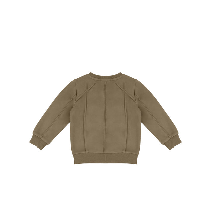 RAISED SEAM SWEATSHIRT
