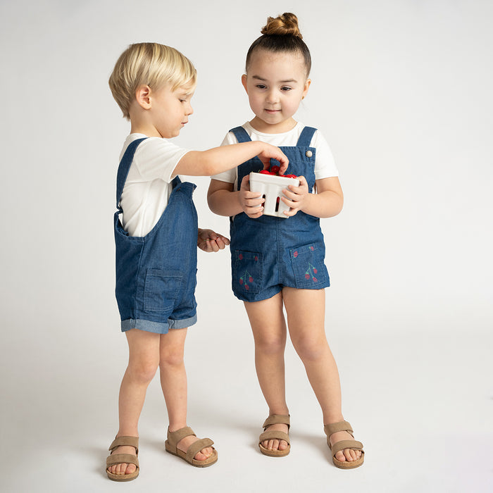 RASPBERRY POCKET ROMPER